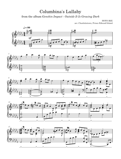 Lullaby of the New Moon (I): Somnias a Luna – HOYO-MiX