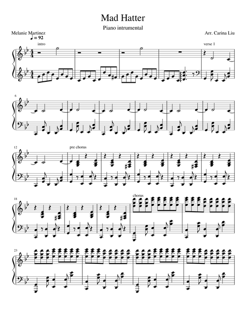 Mad Hatter by Melanie Martinez