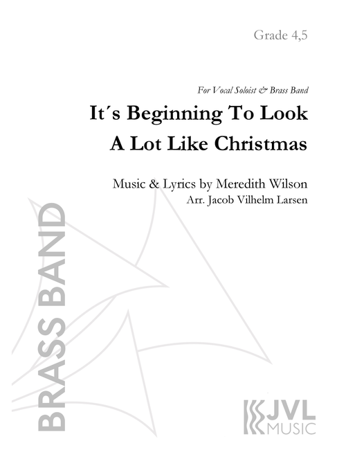 It's Beginning To Look Like Christmas (Arr. Jacob Vilhelm Larsen) - 100 Greatest Christmas (Brass Band)