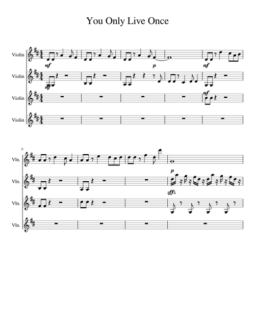 Yuri On Ice ED - You Only Live Once (WIP)