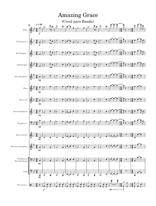 Amazing Grace (Concert Band)