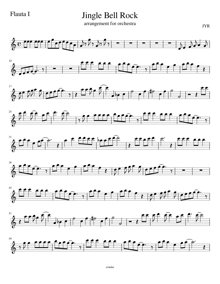 O Holy Night Partitura de Flauta Villancico Noche Santa 