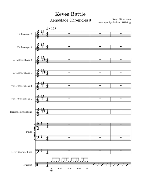 Keves Battle Jazz Arrangement