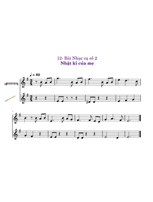12- Nhạc cụ 2 – Âm nhạc 12 KNTT