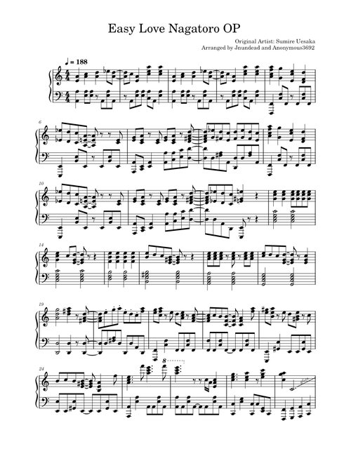 EASY LOVE – Sumire Uesaka FULL - Arrangement From an Arrangement