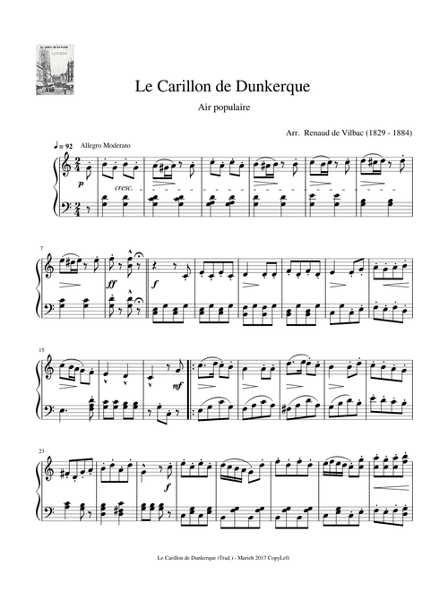 Le Carillon de Dunkerque - Folklore