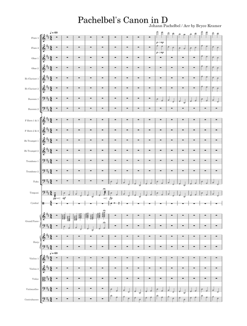 Cannon in D – Johann Pachelbel 's Canon in D