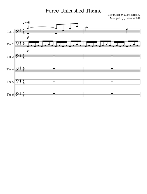 Force Unleashed Theme - Mark Griskey