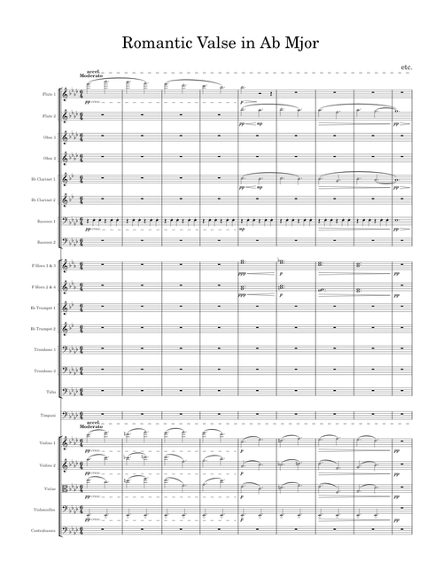Romantic Valse in Ab Major by etc.