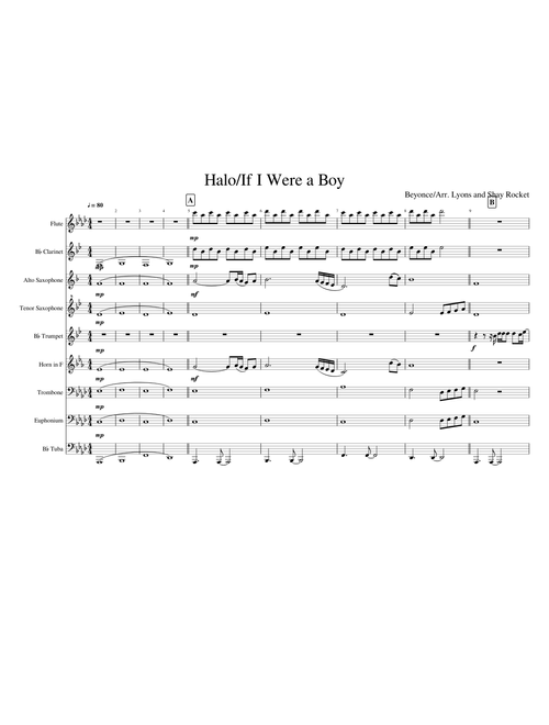 Halo/If I Were a Boy