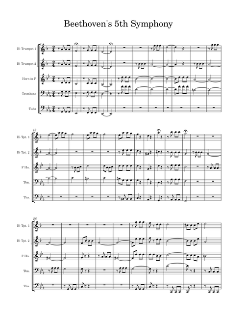 Beethoven's 5th Symphony
