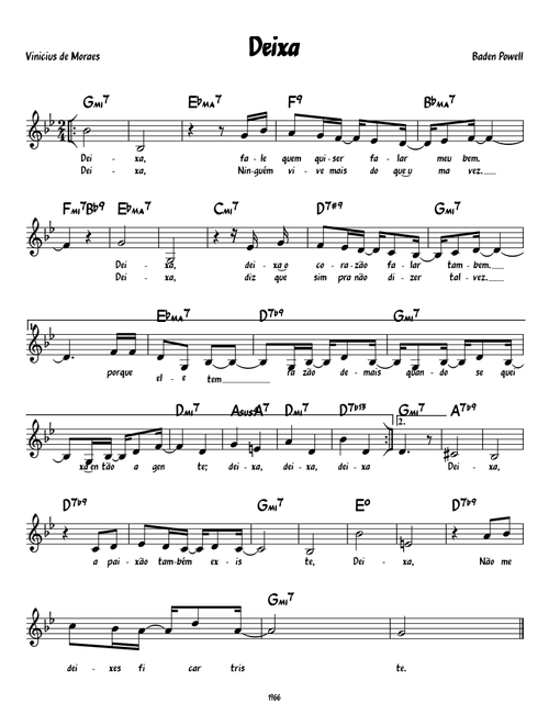 Deixa - Baden Powell