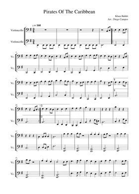 Free Pirates Of The Caribbean by Klaus Badelt sheet music Download PDF or print on Musescore