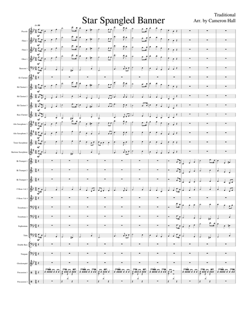 The Star Spangled Banner - John Stafford Smith