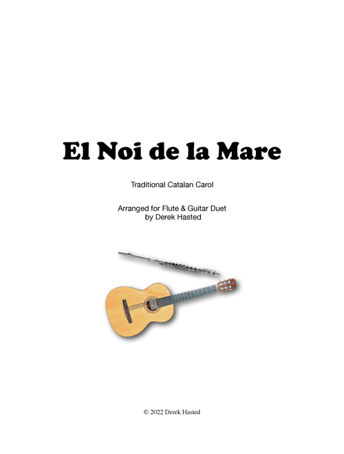El Noi de la Mare - Flute and Guitar Duet (Arr. Derek Hasted) - (Various artists) (Instrumental Duet)