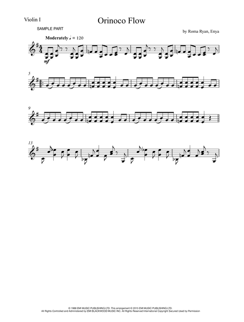 Orinoco Flow (Arr. Sherry Lewis) - Enya (Violin Solo)