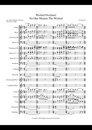 Play Official version of No One Mourns The Wicked Sheet Music by ...