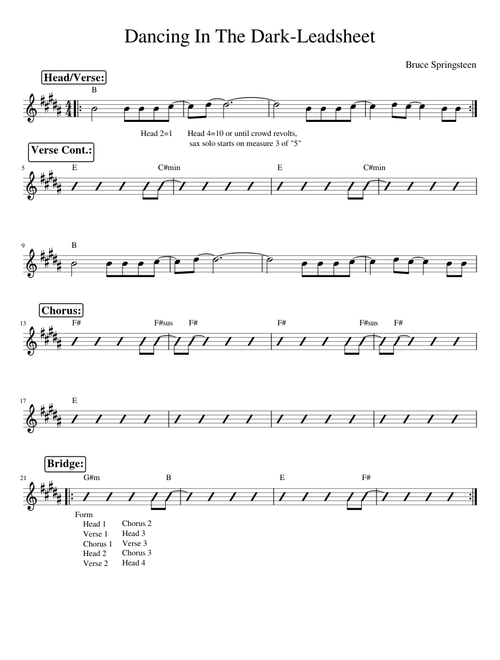 Dancing in the dark – Bruce Springsteen