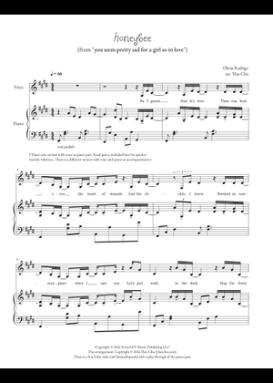 honeybee-olivia-rodrigo-sheet-music-for-piano-solo-easy-musescore