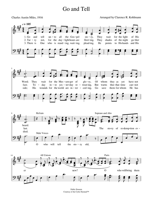 Go and tell - Queen Liliuokalani