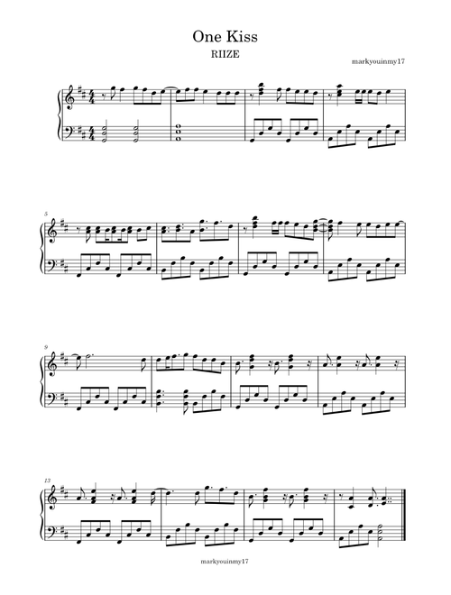 One Kiss- riize