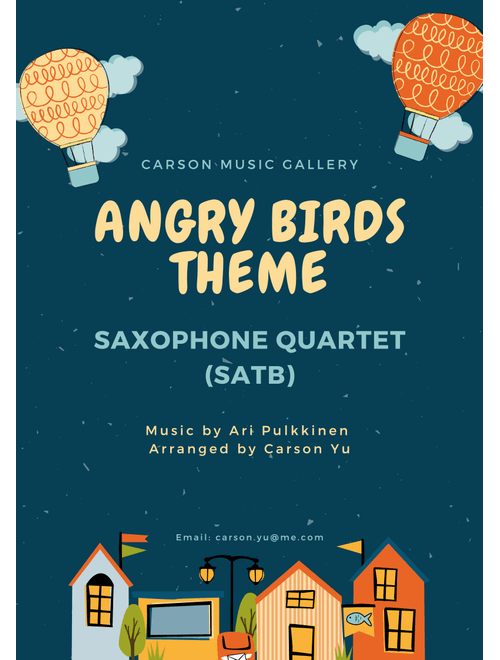Angry Birds Theme (Arr. Carson Yu) - Ari Pulkkinen (Woodwind Ensemble)