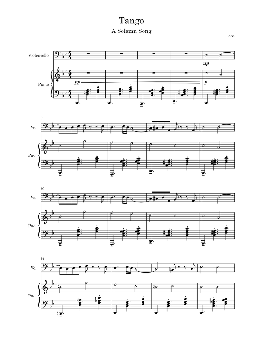 Tango Classics Violin/Piano - - The Sydney String Centre