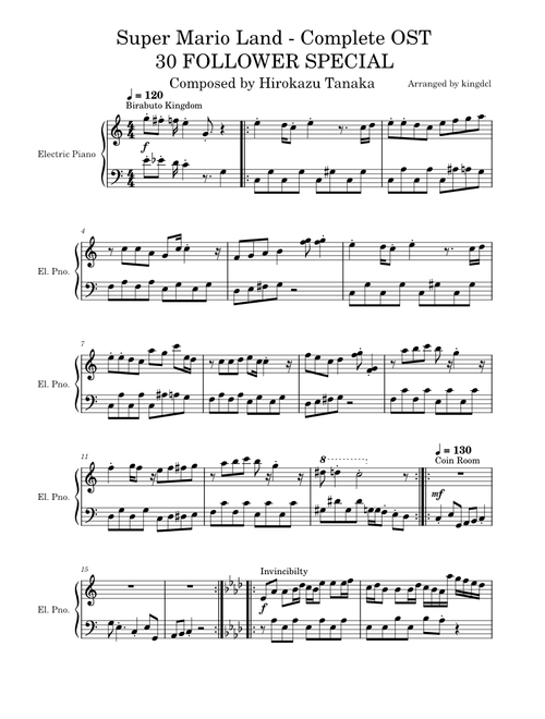 Super Mario Land - Complete OST