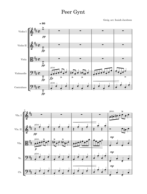 In The Hall of The Mountain King – Edvard Grieg