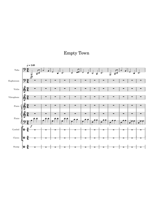 Empty town – Toby Fox [Empty] Town