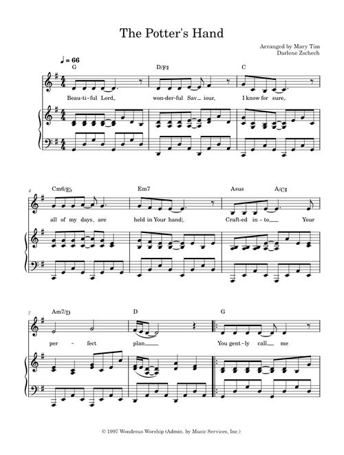 The Potter's Hand – Darlene Zschech