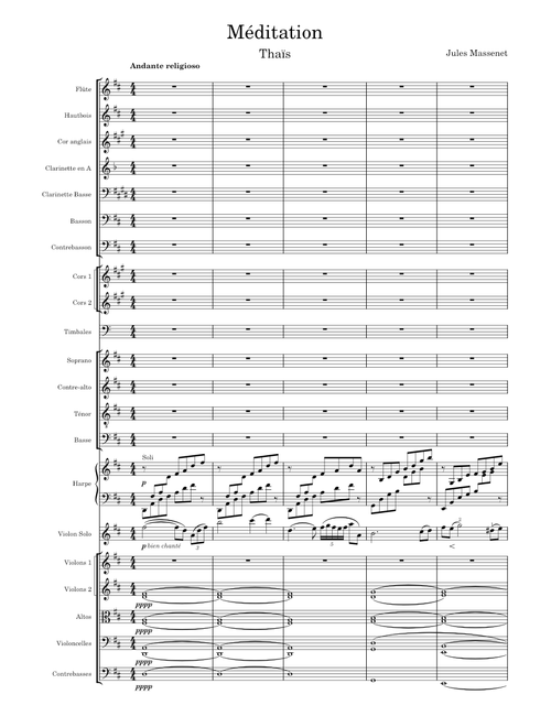 Méditation (Thaïs) – Jules Massenet (orchestra)