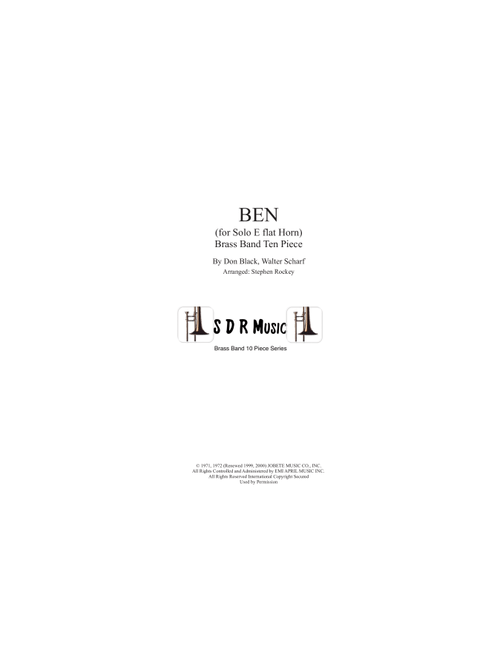 Ben (Arr. Arranged by Stephen Rockey) - Michael Jackson (Brass Ensemble)