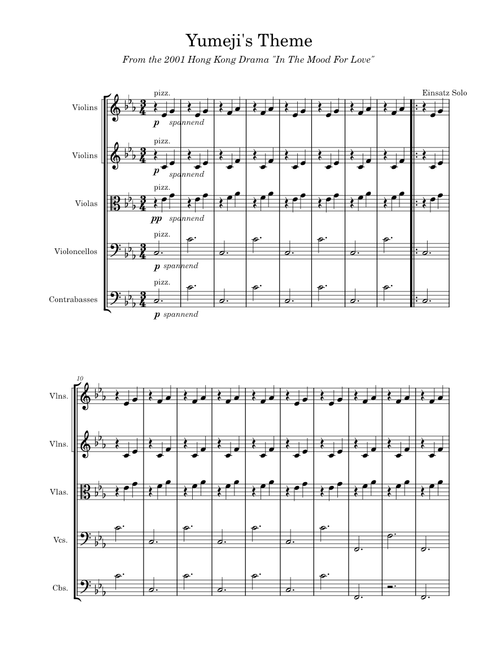 Yumeji's Theme