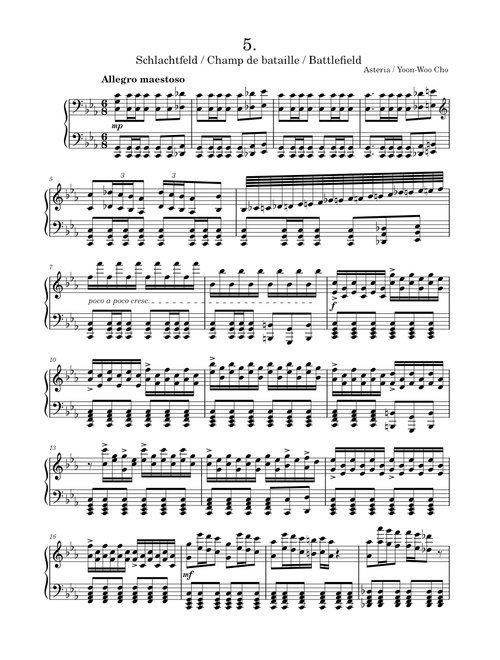 Transcendental Etude No. 5 'Battlefield'