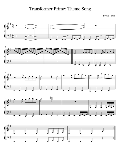 Transformers Prime Main Theme