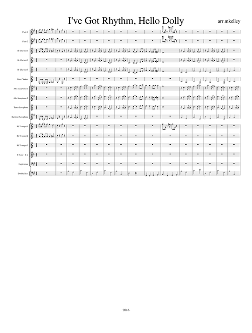 I've Got Rhythm, Hello Dolly