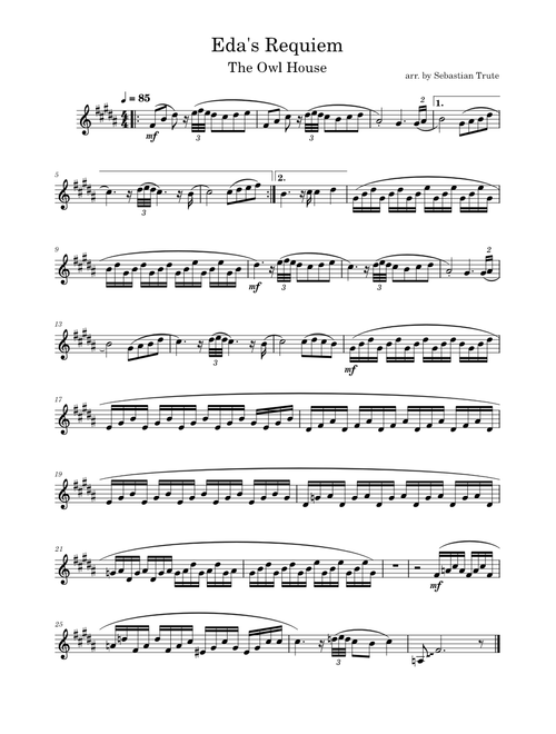 Eda's Requiem – Brad Breeck