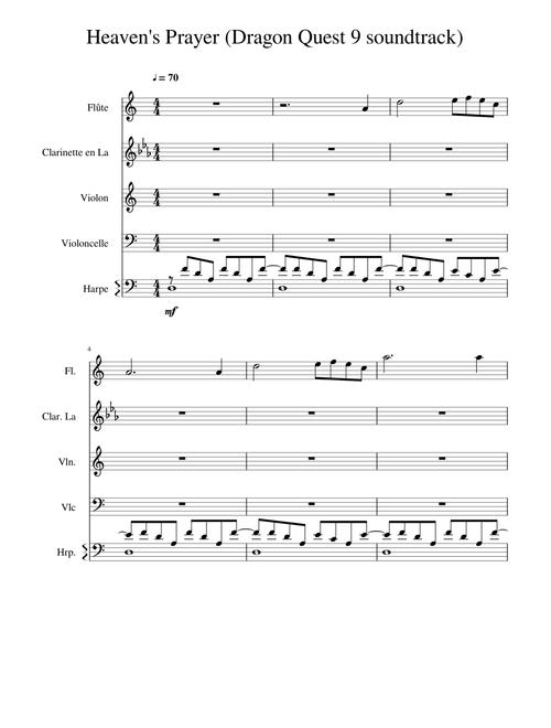 Heaven's Prayer - Dragon Quest IX Sound Track