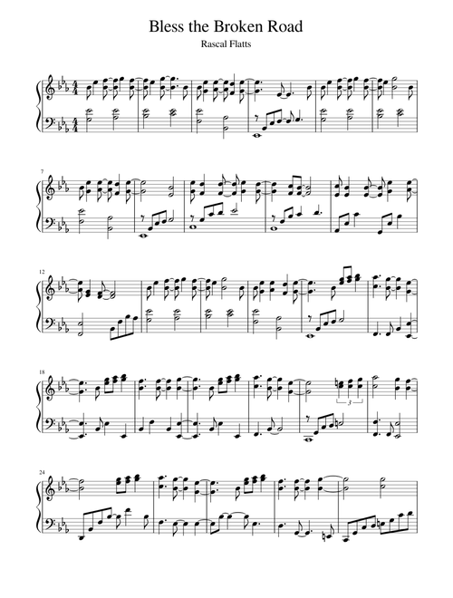 Bless_the_Broken_Road (An Arrangement)