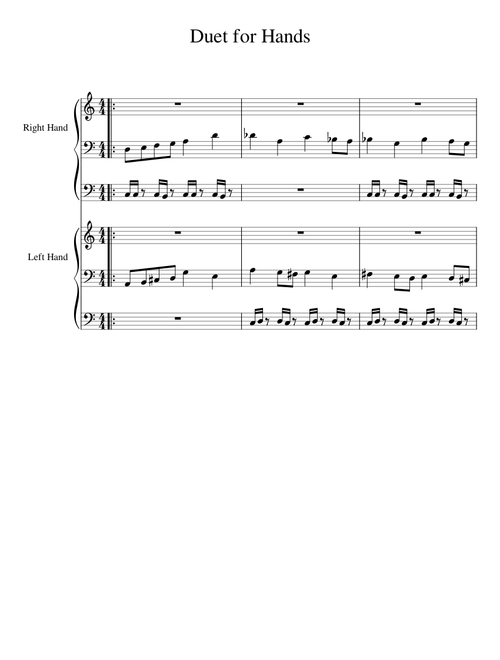 Duet for Hands