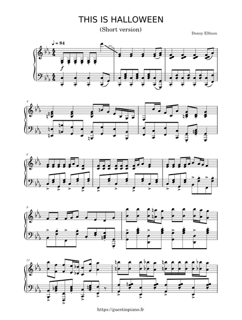 This is Halloween (Short version) - Danny Elfman