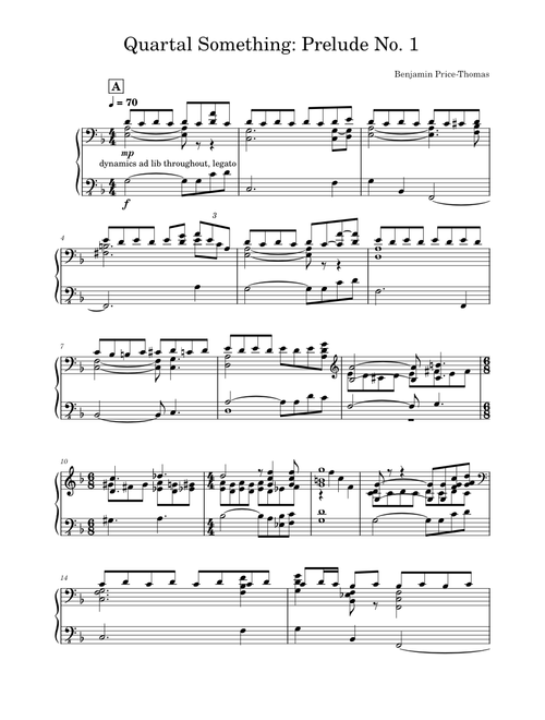 Quartal Something: Prelude No. 1
