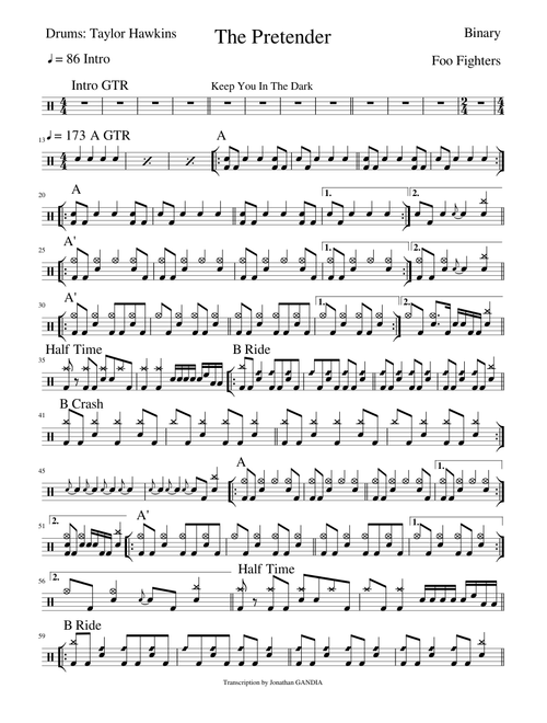 The Pretender - Foo Fighters