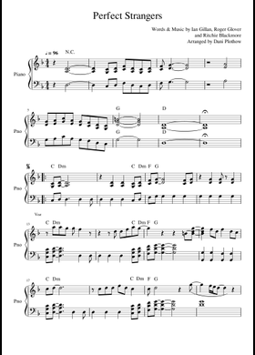Free Perfect Strangers by Deep Purple sheet music | Download PDF