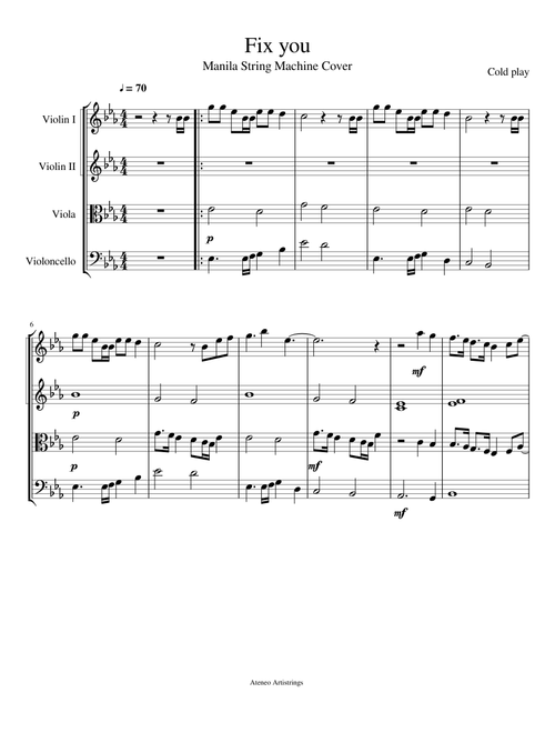 Fix you for strings