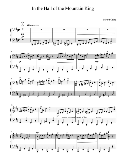 Edvard Grieg - In The Hall Of The Mountain King