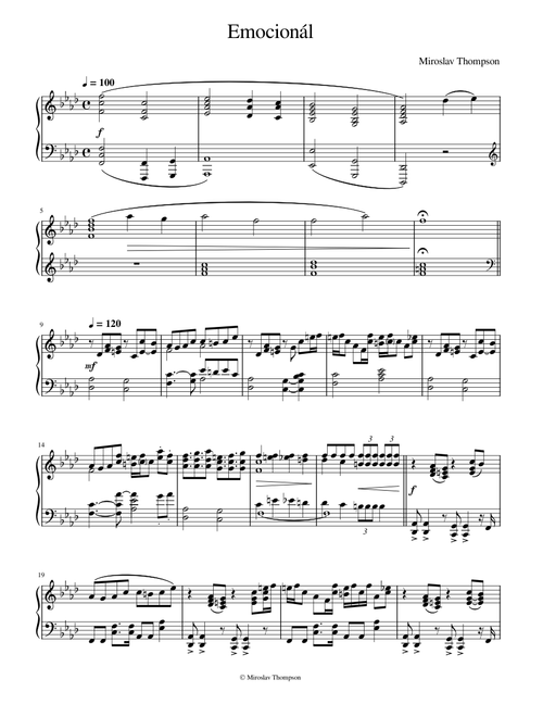 Emocionál - Miroslav Thompson