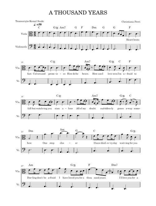 A THOUSAND YEARS