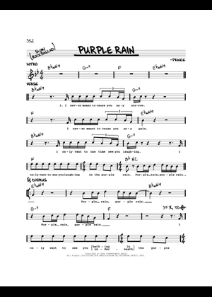 プリンス パープルレイン バンドスコア 楽譜 プリンス バンドスコア パープル レイン PRINCE purple Rain | 音楽